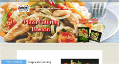 Desktop Screenshot of plazacateringboston.com